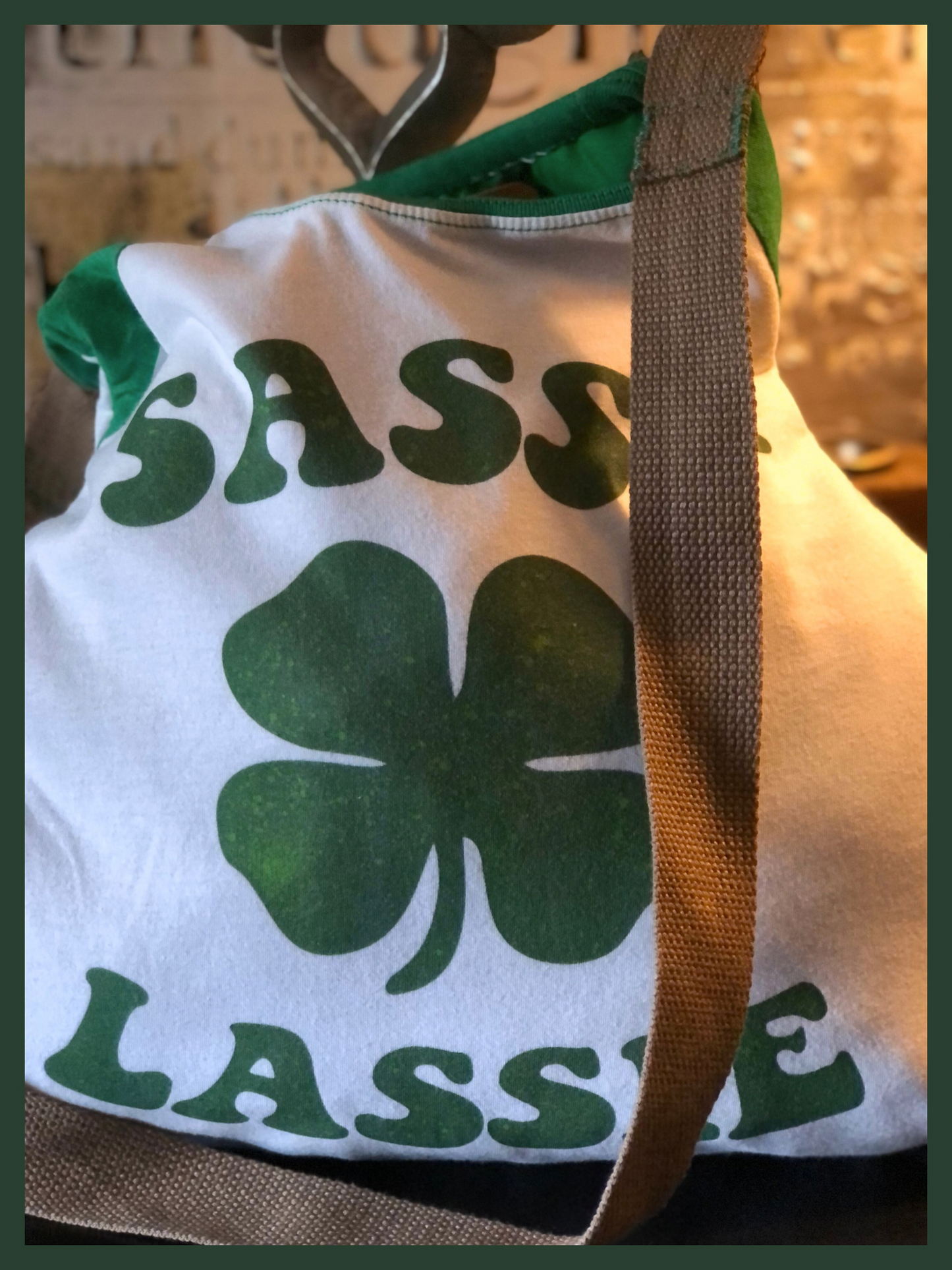 Sassy Lassie Tote 🍀💚